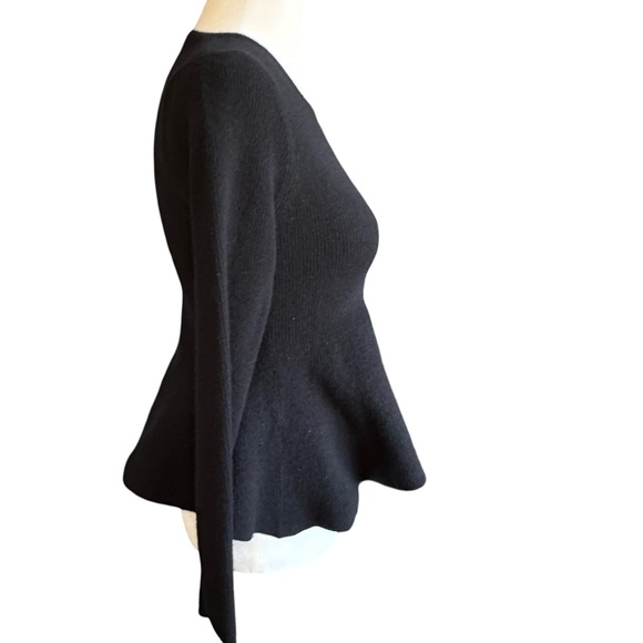 Rare Wool Black Sweater Sz M - Picture 5 of 11